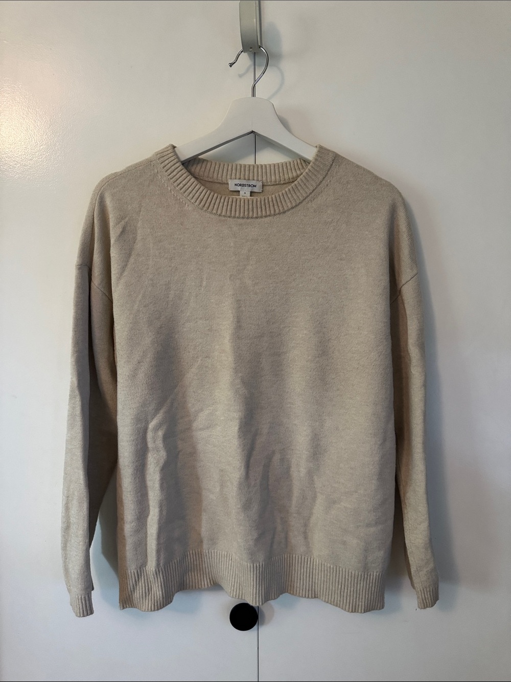 Nordstrom Women’s Crewneck Sweater in Oatmeal